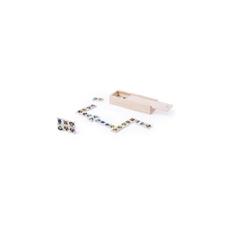 Dominos Personnalisés Éco-responsables Kelpet | Goodies Matières : bois personnalisable avec votre logo