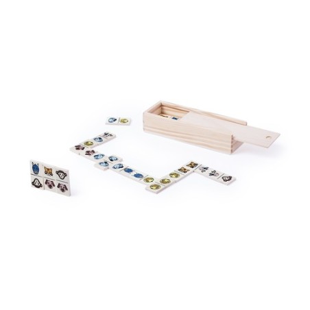 Dominos Personnalisés Éco-responsables Kelpet | Goodies Matières : bois personnalisable avec votre logo