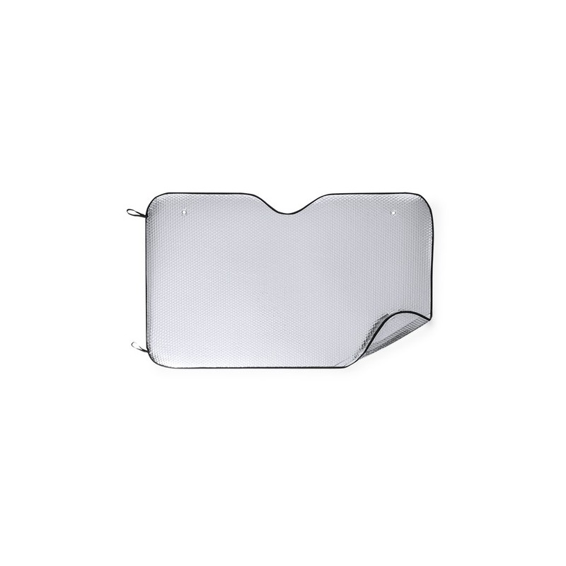 Pare-Soleil Personnalisé Éco-responsable pour Auto - Falnit Matières : aluminium Couleurs : noir personnalisable avec votre logo