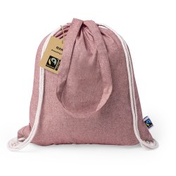 Sac à Dos Éthique Personnalisé Fairtrade Riak Matières : coton recyclé Couleurs : naturel goodies personnalisé en stock