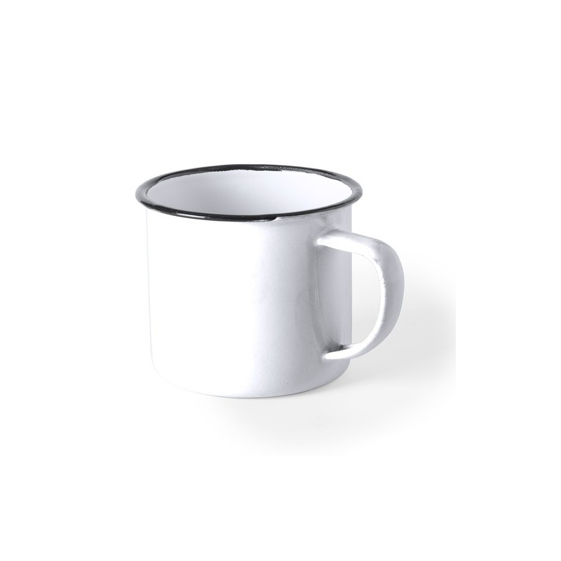 Tasse Métallique Personnalisée Wilem Matières : métal Couleurs : bleu goodies personnalisé en stock
