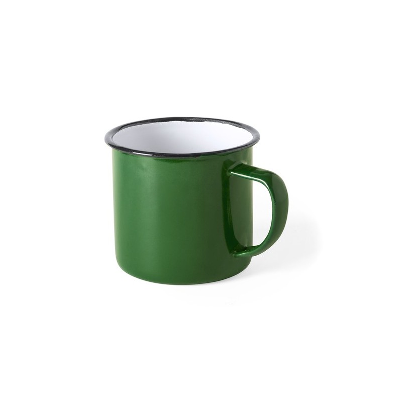 Tasse Métallique Personnalisée Wilem Matières : métal Couleurs : bleu accessoire événementiel unique