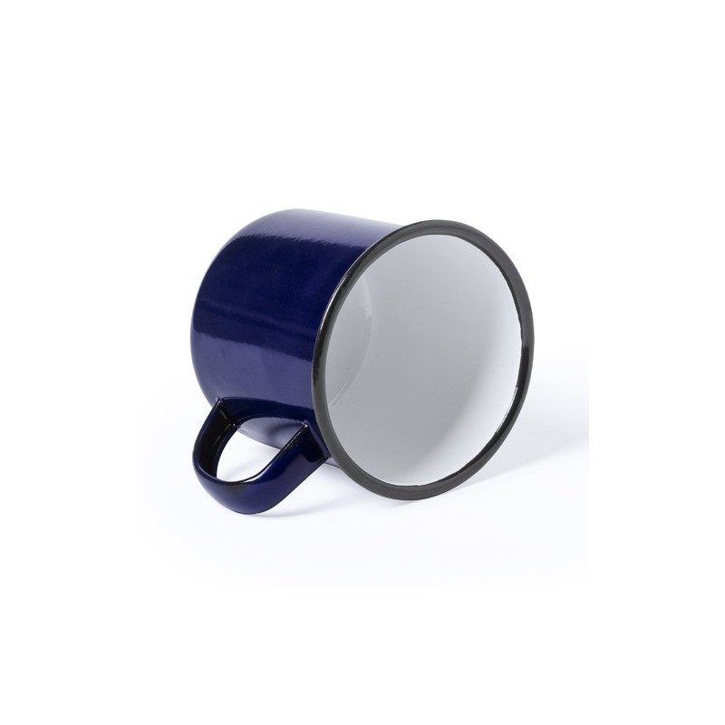 Tasse Métallique Personnalisée Wilem Matières : métal Couleurs : bleu personnalisation sur mesure