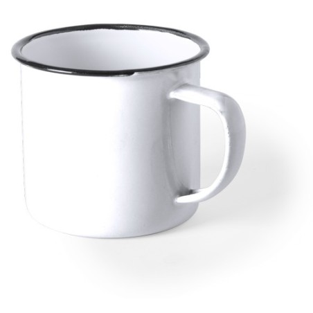 Tasse Métallique Personnalisée Wilem Matières : métal Couleurs : bleu personnalisation rapide en France