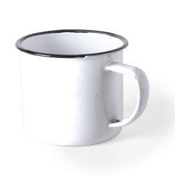 Tasse Métallique Personnalisée Wilem Matières : métal Couleurs : noir cadeau client original