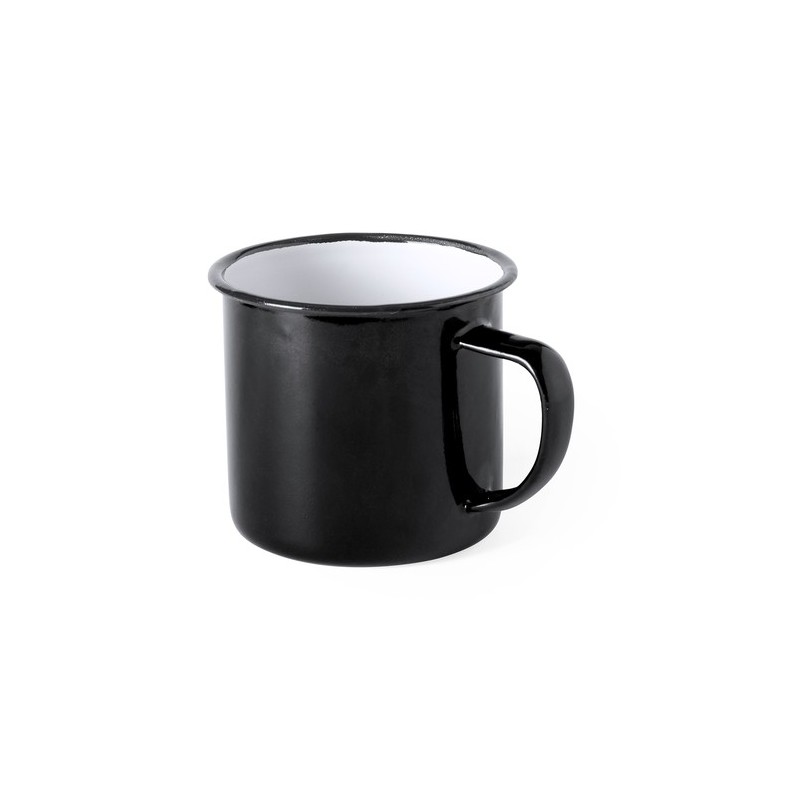 Tasse Métallique Personnalisée Wilem Matières : métal Couleurs : rouge personnalisable avec votre logo