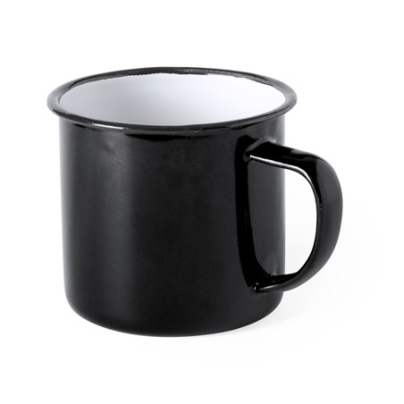 Tasse Métallique Personnalisée Wilem Matières : métal Couleurs : rouge personnalisable avec votre logo