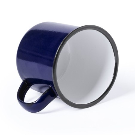 Tasse Métallique Personnalisée Wilem Matières : métal Couleurs : rouge impression logo haute qualité