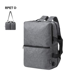 Sac à Dos Personnalisé pour Professionnels - Makarzur Couleurs : noir Matières : polyester recyclé 2