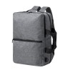 Sac à Dos Personnalisé pour Professionnels - Makarzur Couleurs : noir Matières : polyester recyclé objet publicitaire robuste