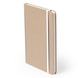 Cahier A5 Éco-responsable Personnalisé Bloc Notes Raimok pas cher Matières : carton recyclé Couleurs : vert 2