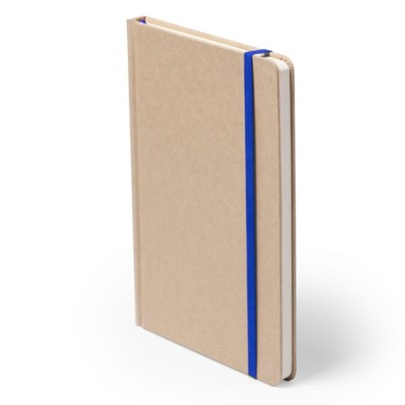 Cahier A5 Éco-responsable Personnalisé Bloc Notes Raimok pas cher Matières : carton recyclé Couleurs : blanc cadeau entreprise p