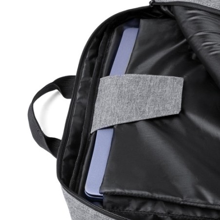 Sac à Dos Personnalisé pour Professionnels - Makarzur Couleurs : noir Matières : polyester recyclé personnalisable avec votre lo
