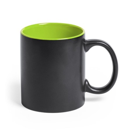 Mug Céramique Personnalisable Tasse Bafy Matières : céramique Couleurs : jaune marquage couleur éclatante