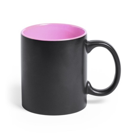 Mug Céramique Personnalisable Tasse Bafy Matières : céramique Couleurs : rose personnalisable avec votre logo