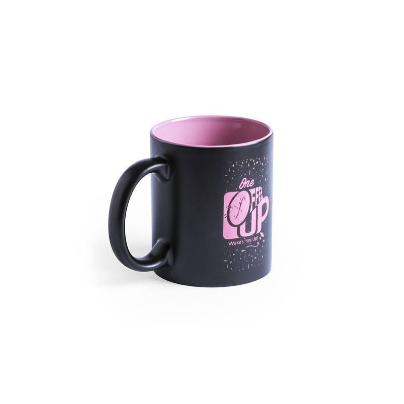 Mug Céramique Personnalisable Tasse Bafy Matières : céramique Couleurs : rose objet promotionnel éco-responsable