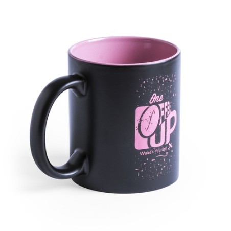 Mug Céramique Personnalisable Tasse Bafy Matières : céramique Couleurs : rose objet promotionnel éco-responsable