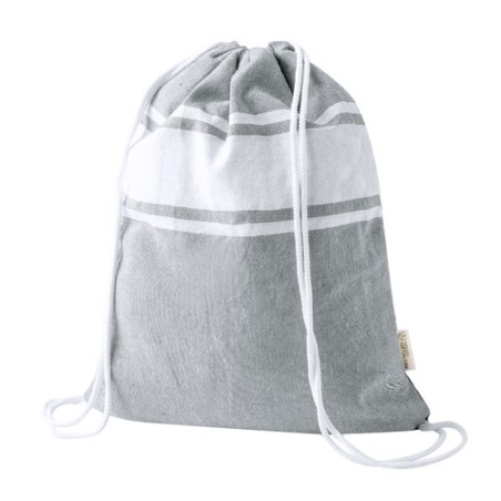 Sac à Dos Éco-responsable Personnalisé Cadeau d'Entreprise Carey Matières : coton recyclé Couleurs : bleu clair objet publicitai