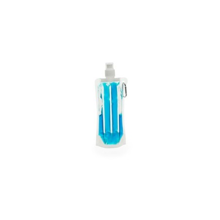 Bidon refroidisseur personnalisé publicitaire 500 ml Luthor Matières : PET Couleurs : rouge translucide objet promotionnel éco-r