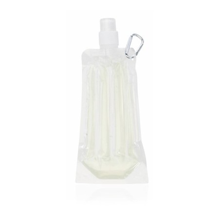 Bidon refroidisseur personnalisé publicitaire 500 ml Luthor Matières : PET Couleurs : rouge translucide personnalisable avec vot