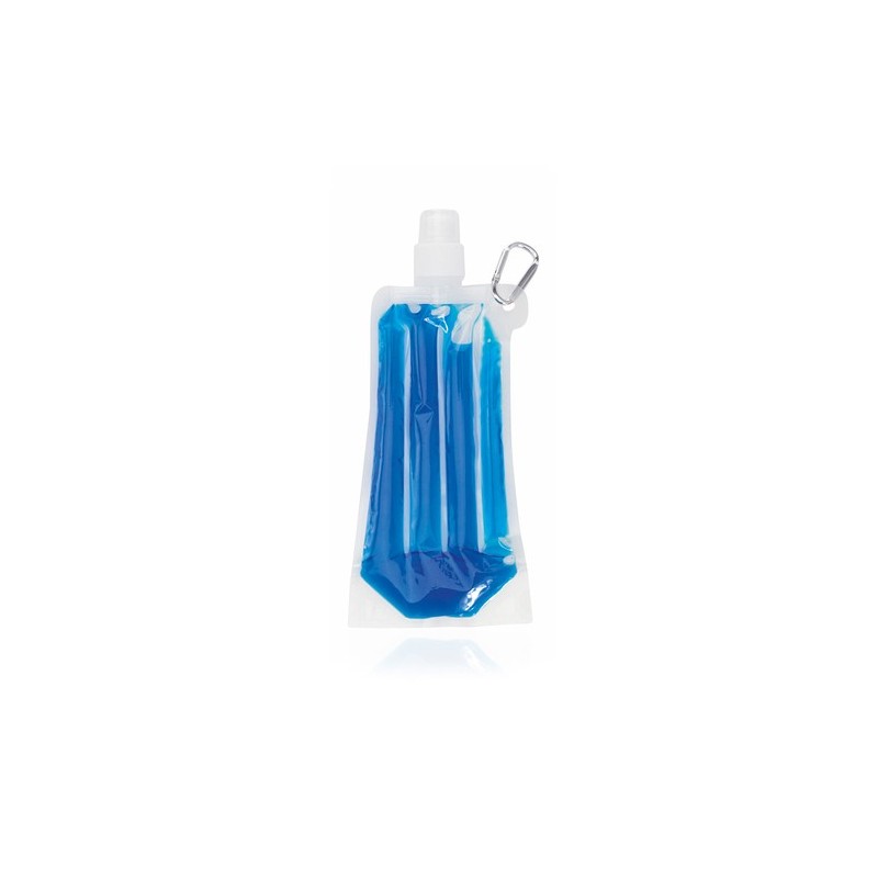Bidon refroidisseur personnalisé publicitaire 500 ml Luthor Matières : PET Couleurs : rouge translucide livraison express 24h 48