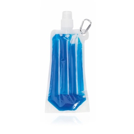 Bidon refroidisseur personnalisé publicitaire 500 ml Luthor Matières : PET Couleurs : rouge translucide livraison express 24h 48