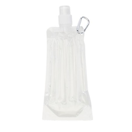 Bidon refroidisseur personnalisé publicitaire 500 ml Luthor Matières : PET Couleurs : rouge translucide personnalisation rapide 