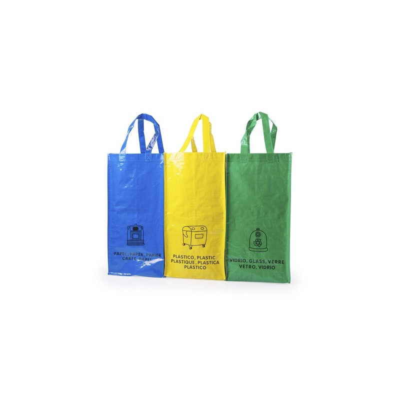 Set de Sacs Éco-responsables Personnalisés de Recyclage Lopack Matières : polypropylène (PP) cadeau entreprise pas cher