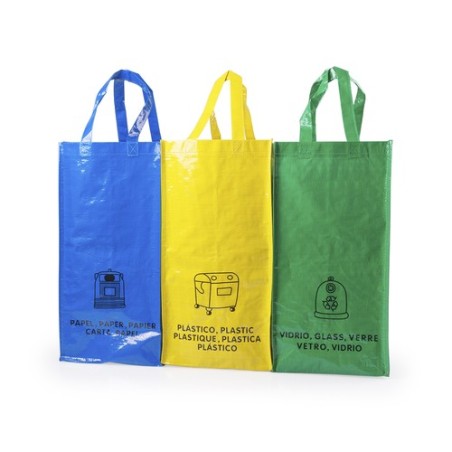 Set de Sacs Éco-responsables Personnalisés de Recyclage Lopack Matières : polypropylène (PP) cadeau entreprise pas cher