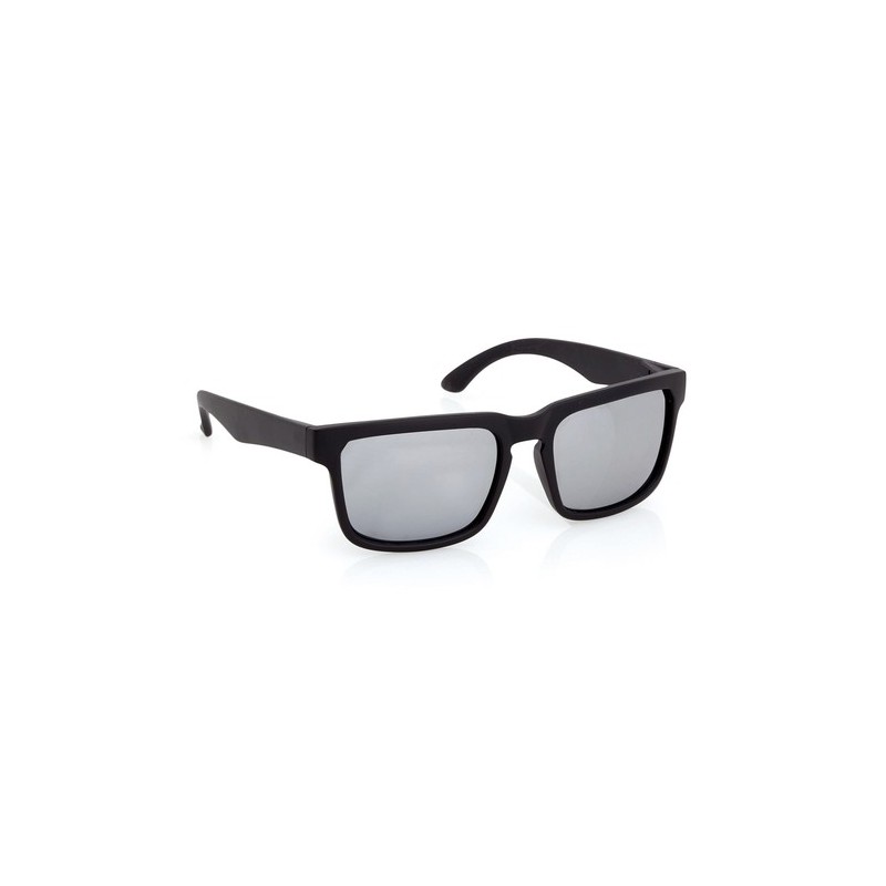 Lunettes de Soleil Publicitaires Éco-responsables - Bunner Couleurs : rouge cadeau affaires élégant