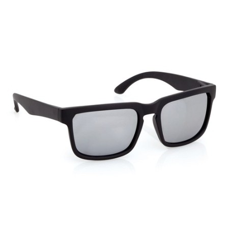 Lunettes de Soleil Publicitaires Éco-responsables - Bunner Couleurs : rouge cadeau affaires élégant