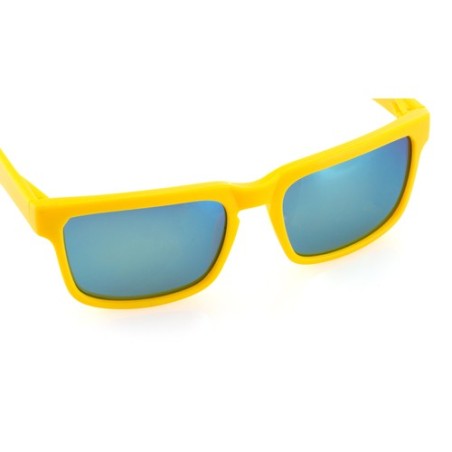 Lunettes de Soleil Publicitaires Éco-responsables - Bunner Couleurs : rouge accessoire événementiel unique