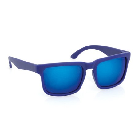 Lunettes de Soleil Publicitaires Éco-responsables - Bunner Couleurs : rouge goodies entreprise design