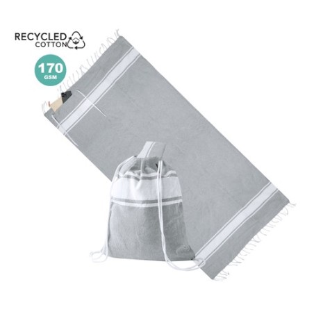 Sac à Dos Éco-responsable Personnalisé Cadeau d'Entreprise Carey Matières : coton recyclé Couleurs : naturel objet promotionnel 