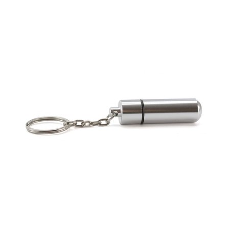 Porte-Clés Publicitaire Pratique Pilulier Alumpill Matières : aluminium personnalisable avec votre logo
