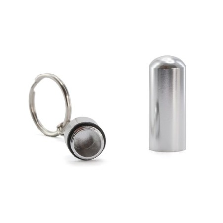 Porte-Clés Publicitaire Pratique Pilulier Alumpill Matières : aluminium cadeau entreprise pas cher
