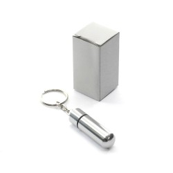 Porte-Clés Publicitaire Pratique Pilulier Alumpill Matières : aluminium impression haute définition