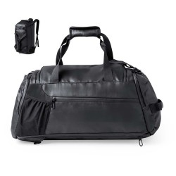 Sac à Dos Éco-responsable Isotherme et Pratique Gaslin Personnalisé pas cher Matières : PU Couleurs : noir 2