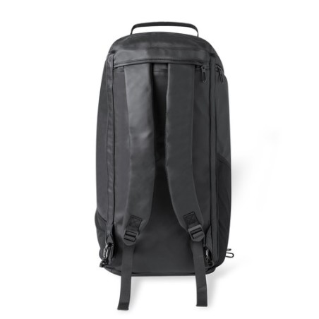 Sac à Dos Éco-responsable Isotherme et Pratique Gaslin Personnalisé pas cher Matières : PU Couleurs : noir cadeau entreprise pas