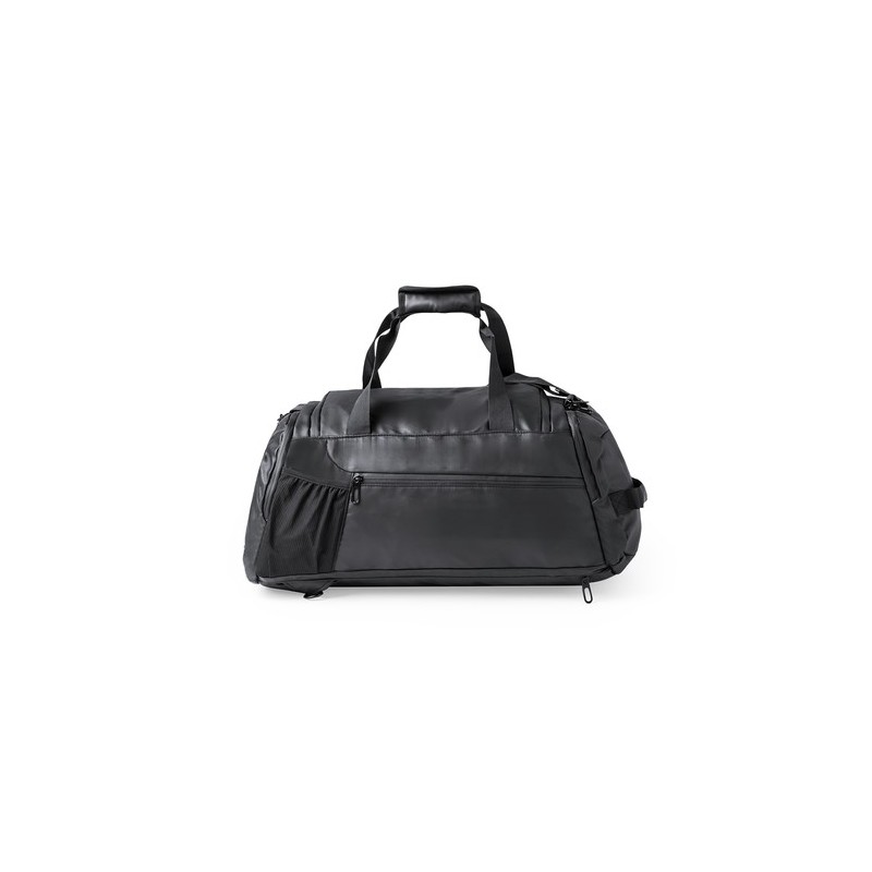 Sac à Dos Éco-responsable Isotherme et Pratique Gaslin Personnalisé pas cher Matières : PU Couleurs : noir goodies publicitaire 