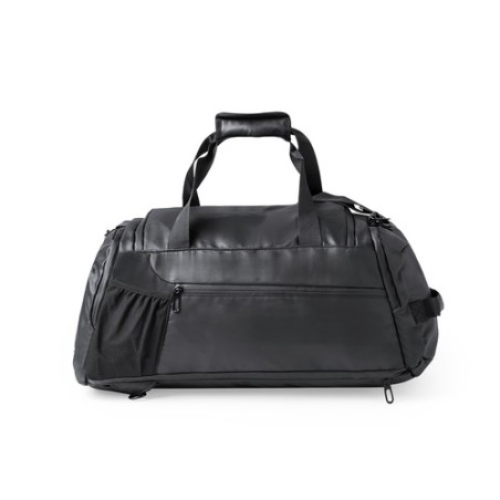 Sac à Dos Éco-responsable Isotherme et Pratique Gaslin Personnalisé pas cher Matières : PU Couleurs : noir goodies publicitaire 