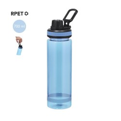 Bidon personnalisé pas cher Ziffel Matières : PET recyclé Couleurs : transparent 2