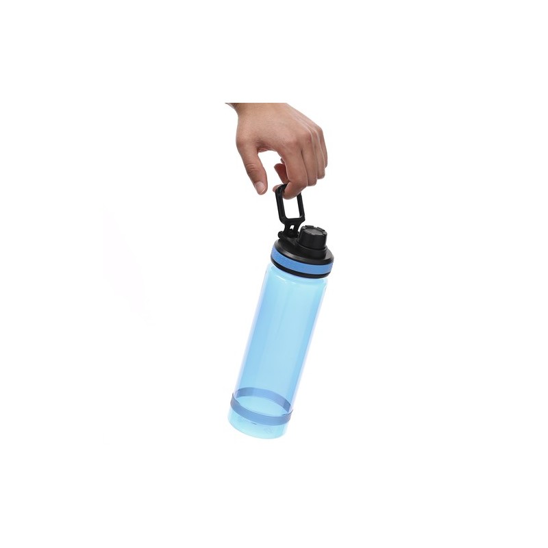 Bidon personnalisé pas cher Ziffel Matières : PET recyclé Couleurs : transparent objet promo petit budget