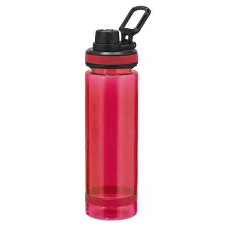 Bidon personnalisé pas cher Ziffel Matières : PET recyclé Couleurs : transparent personnalisation sur mesure