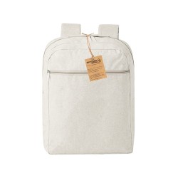 Sac à Dos Éco-responsable et Pratique de Vélo Personnalisé Hoblak Matières : coton recyclé Couleurs : naturel