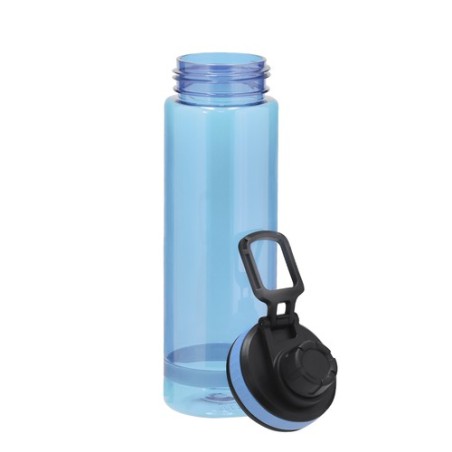 Bidon personnalisé pas cher Ziffel Matières : PET recyclé Couleurs : bleu cadeau client original