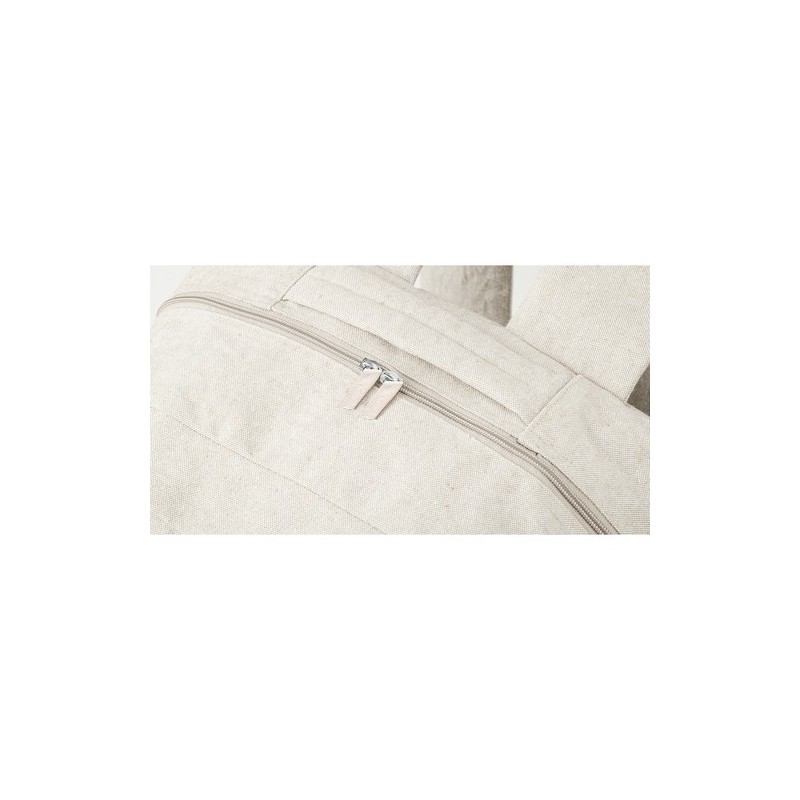 Sac à Dos Éco-responsable et Pratique de Vélo Personnalisé Hoblak Matières : coton recyclé Couleurs : naturel objet publicitaire