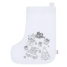 Chaussette personnalisée pas cher - Mordy Matières : PET recyclé Couleurs : blanc