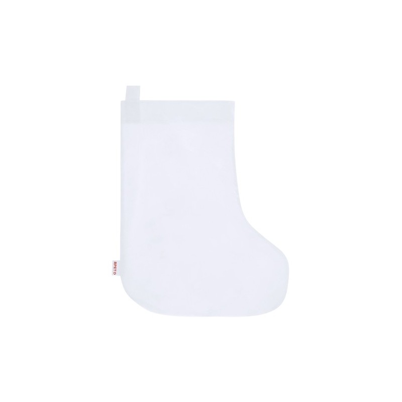 Chaussette personnalisée pas cher - Mordy Matières : PET recyclé Couleurs : blanc personnalisable avec votre logo