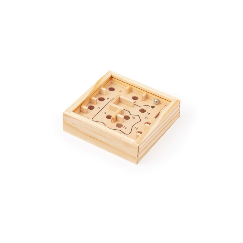 Jeu d'Habilité en Bois Personnalisé - Défi d'adresse pas cher Bucher Matières : bois personnalisable avec votre logo